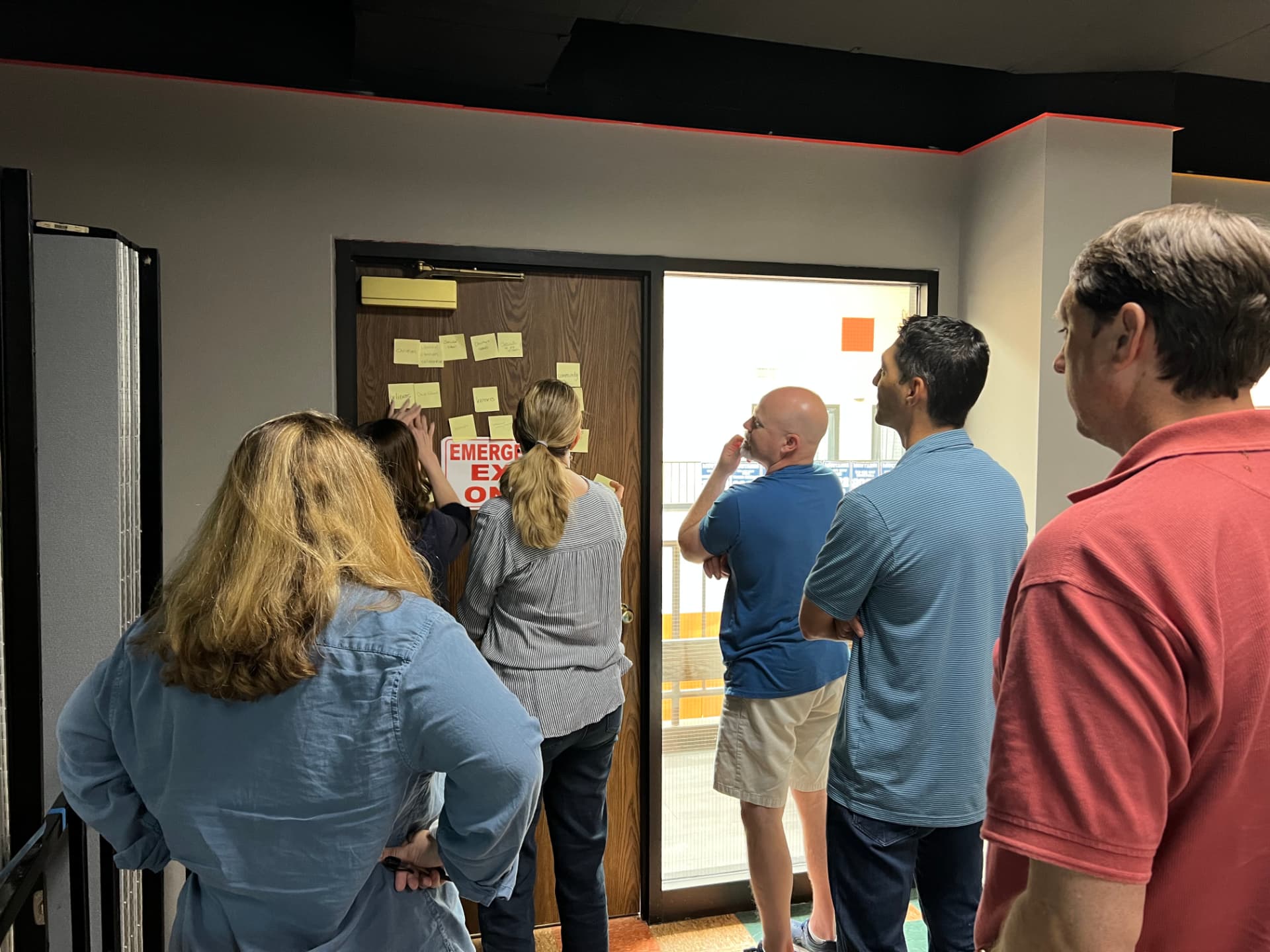 Leaders mapping how strategic priorities change roles and decision ownership.